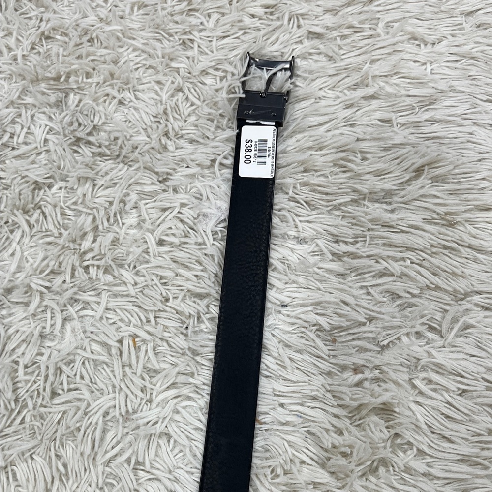 Nike Baseball Belt white and black